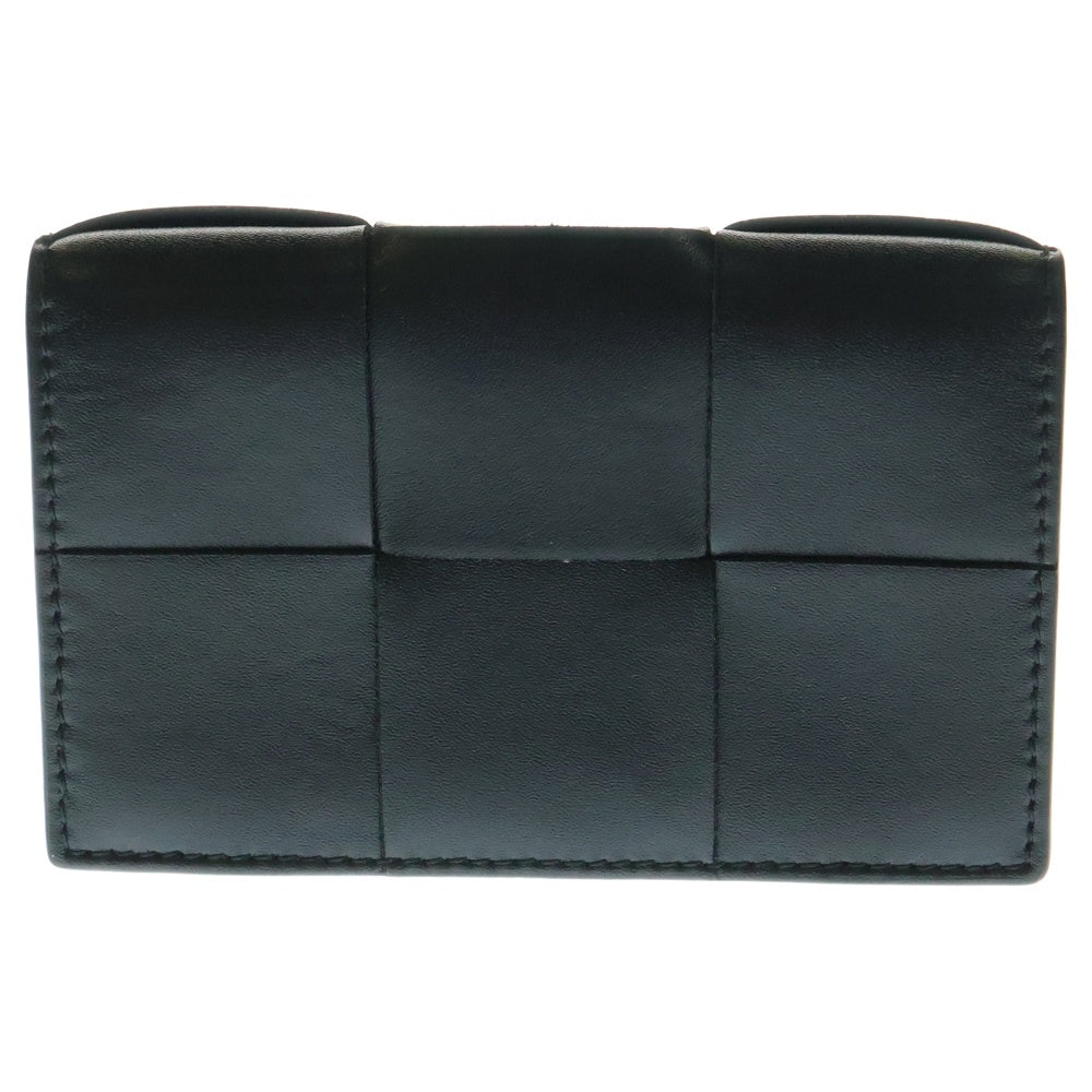 BOTTEGA VENETA(ボッテガヴェネタ) マキシイントレ カセット レザーカードケース ブラック