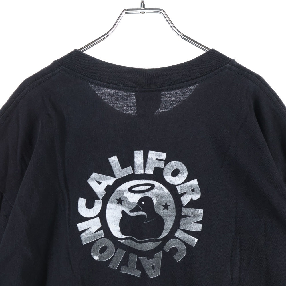 VINTAGE(ヴィンテージ) 90s RED HOT CHILI PEPPERS CALIFORNICATION レッドホットチリペッパーズ カリフォルニケーション 半袖クルーネックTシャツカットソー ブラック