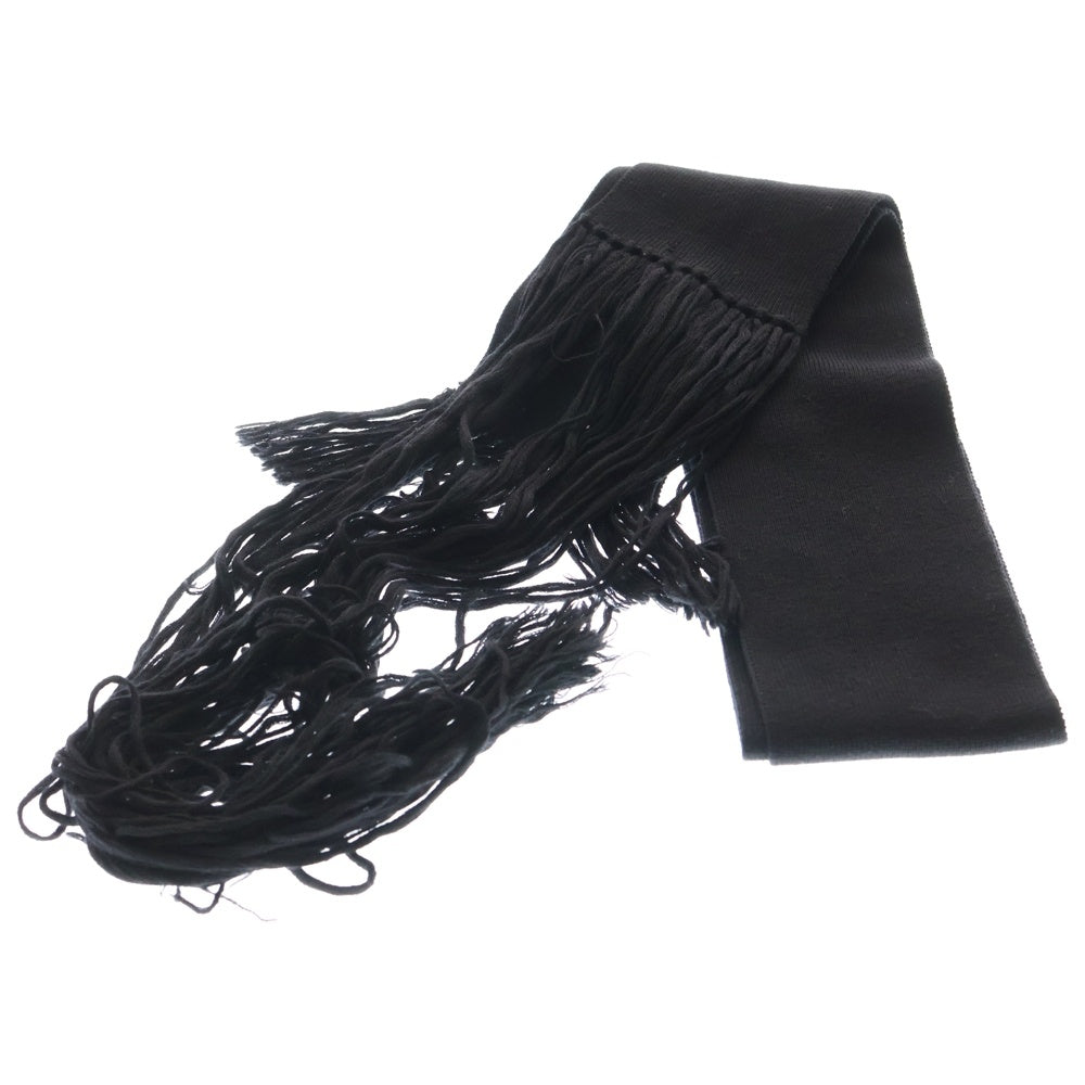 Dior HOMME(ディオールオム) フリンジマフラー ブラック