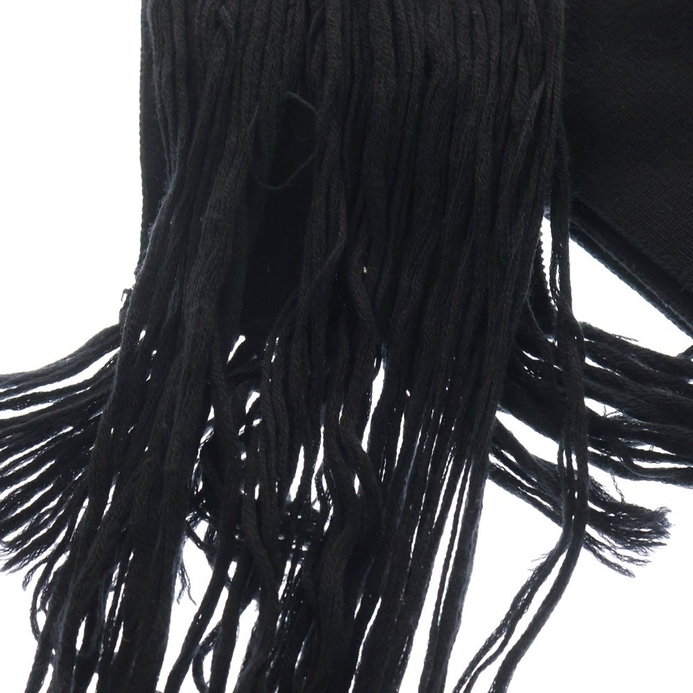 Dior HOMME(ディオールオム) フリンジマフラー ブラック