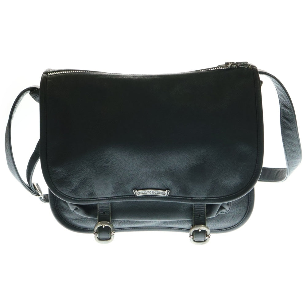 CHROME HEARTS(クロムハーツ) SOFT SHOULDER ソフト ショルダーバッグ メッセンジャーバッグ ブラック
