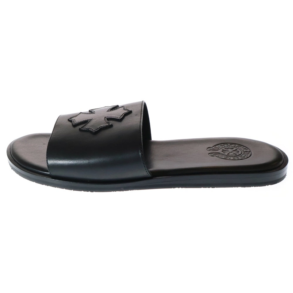CHROME HEARTS(クロムハーツ) CH SLIDE LEATHER CHプラスパッチレザーサンダル
