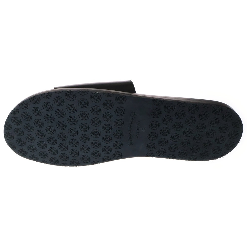 CHROME HEARTS(クロムハーツ) CH SLIDE LEATHER CHプラスパッチレザーサンダル
