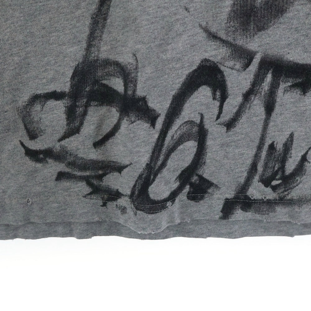 BALENCIAGA(バレンシアガ) 23SS 1300 Skater プリントビンテージジャージーTシャツ グレー 739028 TOVA7