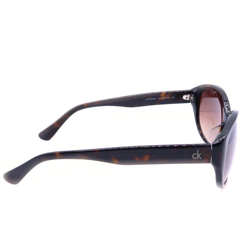Calvin Klein(カルバンクライン) サイドロゴ アイウェア サングラス CK4304SA レディース ブラウン
