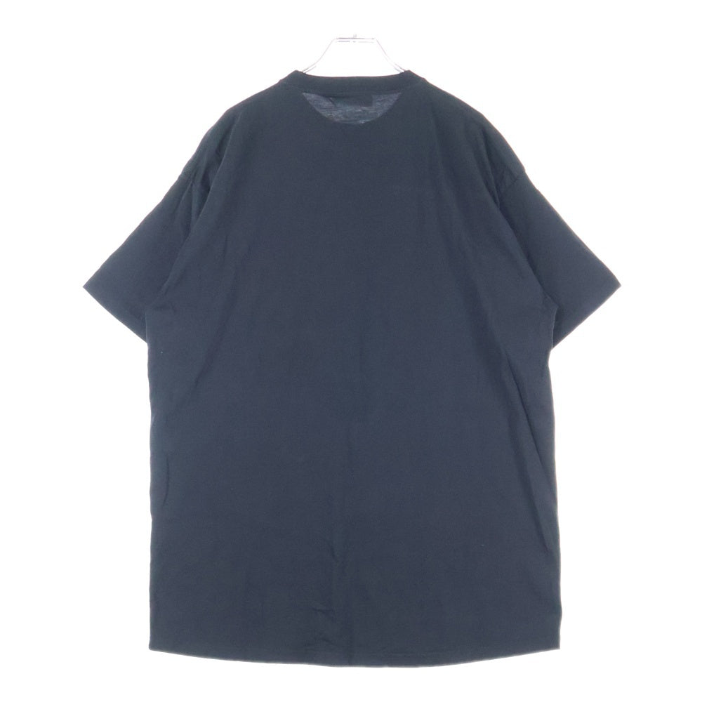 BALENCIAGA(バレンシアガ) ミニロゴプリント 半袖Tシャツカットソー ブラック 486032