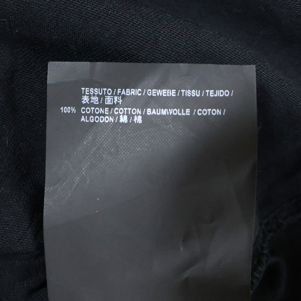 BALENCIAGA(バレンシアガ) ミニロゴプリント 半袖Tシャツカットソー ブラック 486032