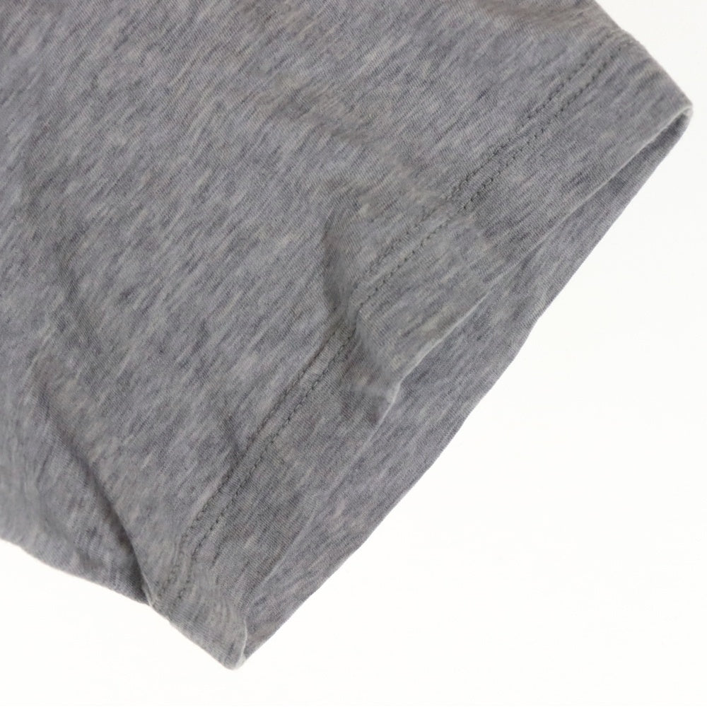 YVES SAINT LAURENT(イヴサンローラン) 総柄バードプリント 半袖クルーネックTシャツカットソー グレー