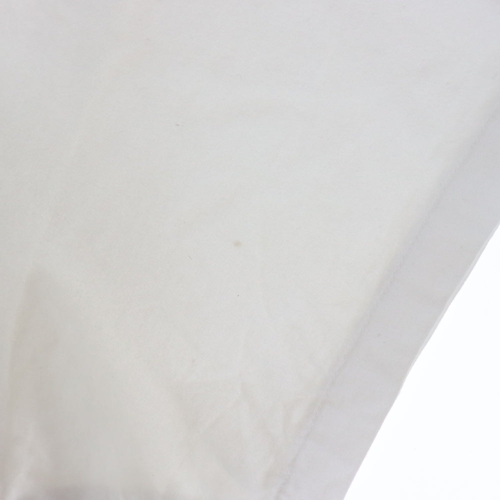 WEWILL(ウィーウィル) バッグプリント 半袖クルーネックTシャツカットソー ホワイト