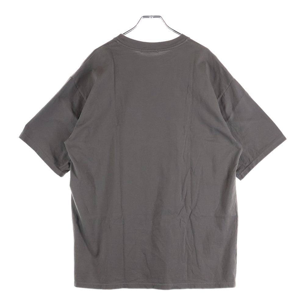 UNDERCOVER(アンダーカバー) 刺繍 プリント 半袖クルーネックTシャツカットソー グレー