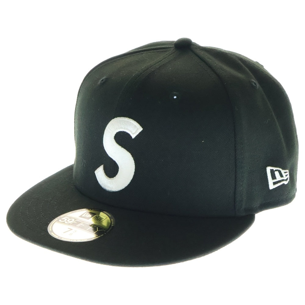 SUPREME(シュプリーム) Screw Ball S Logo Cap Sロゴ ニューエラ ベースボールキャップ ブラック