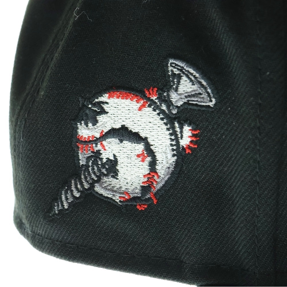 SUPREME(シュプリーム) Screw Ball S Logo Cap Sロゴ ニューエラ ベースボールキャップ ブラック