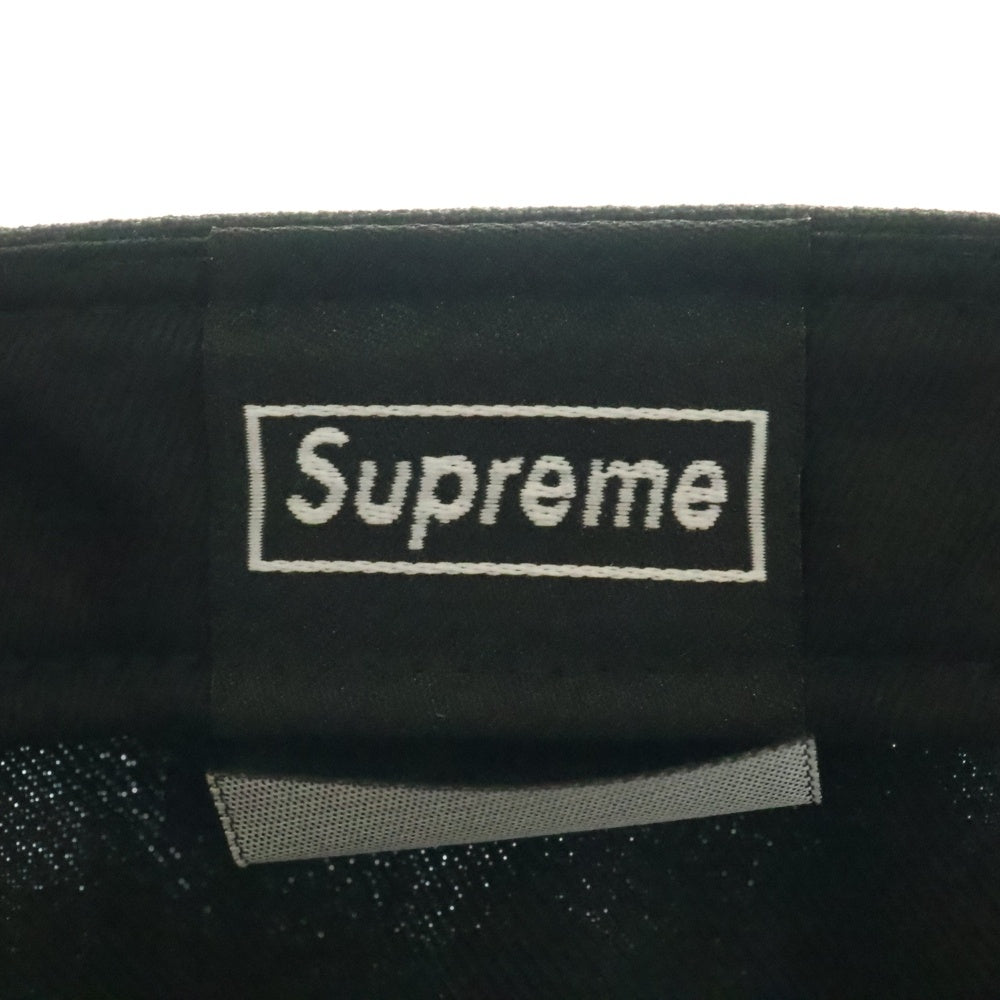 SUPREME(シュプリーム) Screw Ball S Logo Cap Sロゴ ニューエラ ベースボールキャップ ブラック