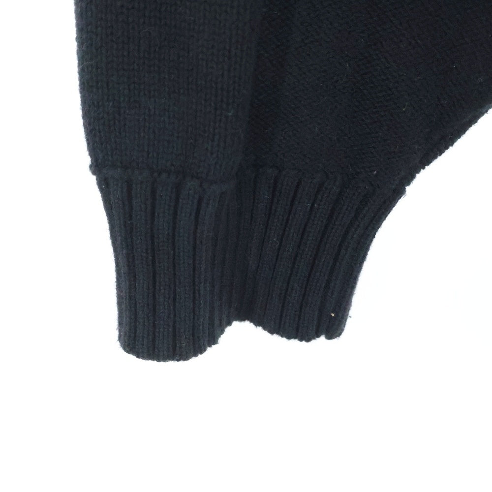 SUPREME(シュプリーム) 21SS Tonal Checkerboard Small Box Sweater トーナル チェッカーボード スモールボックスロゴ セーター ニット ブラック