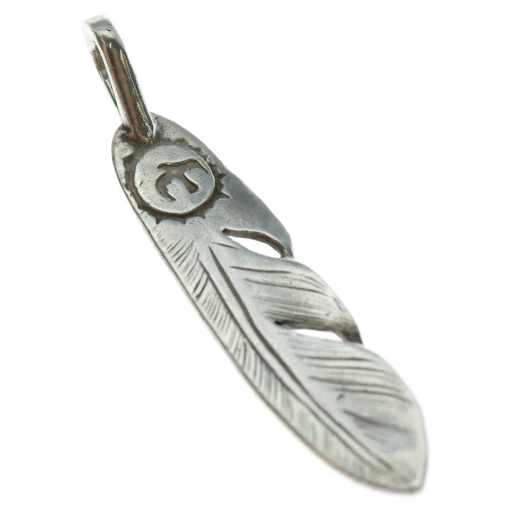 ゴローズ　SVフェザー大【左右セット】 ゴローズ goro's ※特別SALE※SVツメ付特大フェザー(右)SET※雰囲気