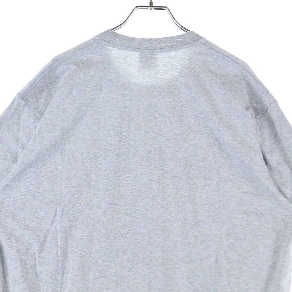 SUPREME(シュプリーム) 25AW Skull Tee スカルロゴプリント クルーネック半袖Tシャツカットソー グレー