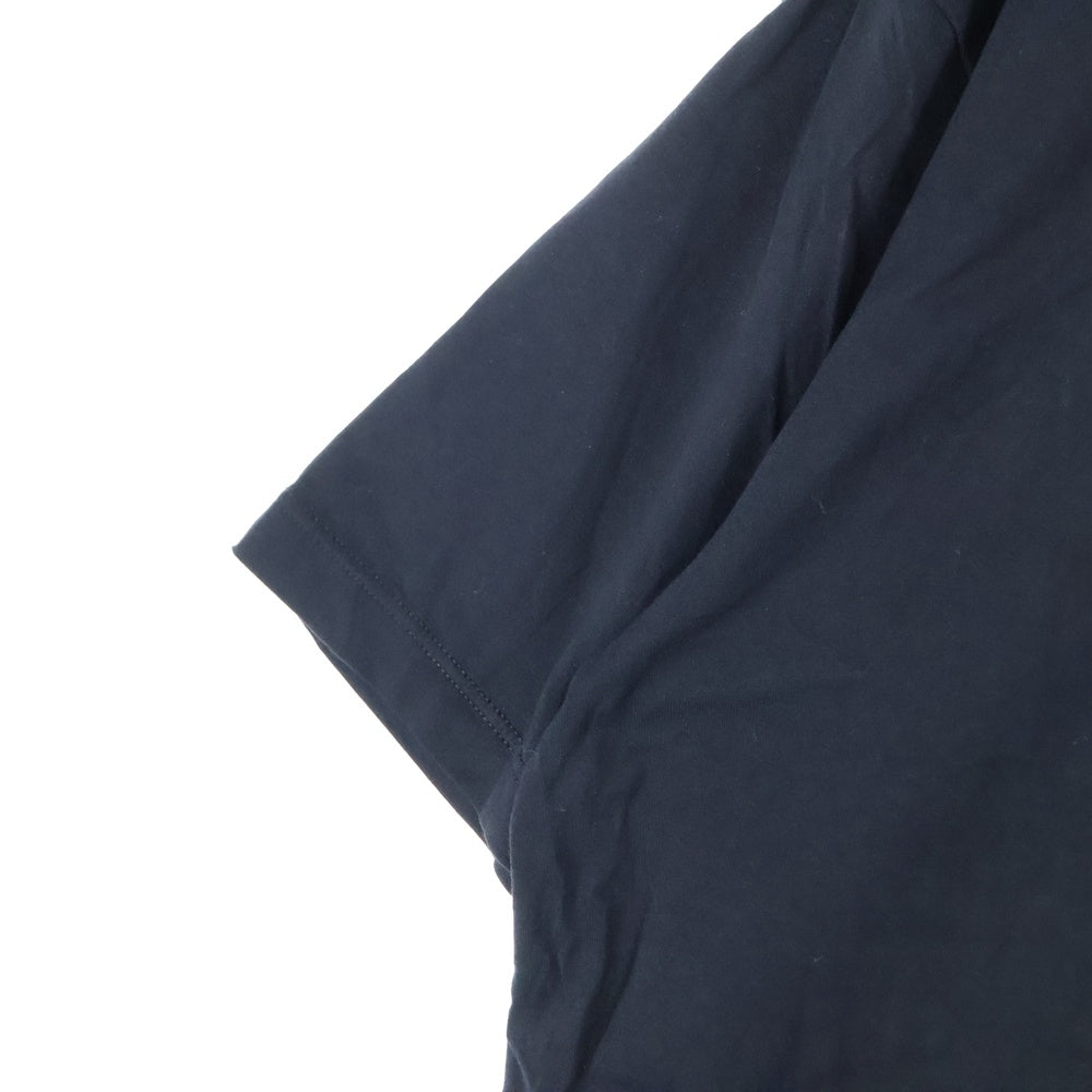 CELINE(セリーヌ) トリオンフ ワンポイントロゴ クルーネック半袖Tシャツカットソー ブラック