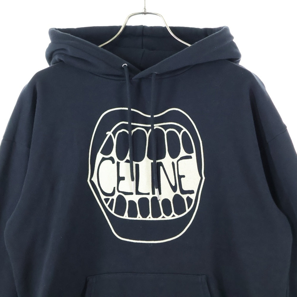 CELINE(セリーヌ) マウスロゴ プルオーバーパーカー ブラック 2Y314052H