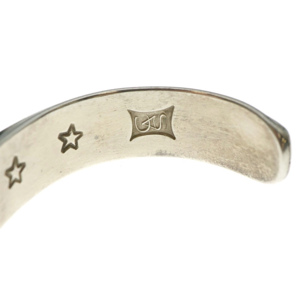 CODY SANDERSON(コディーサンダーソン) 1/2 INCH DOUBLE WIRE PLAIN EDGE ダブルワイヤー プレーンエッジ シルバーバングルブレスレット