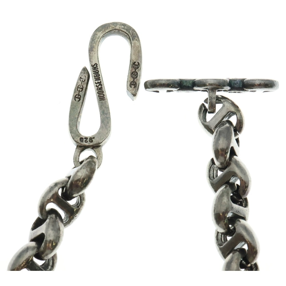 HOORSENBUHS(ホーセンブース) 10MM OPEN-LINK WALLET CHAIN オープンリンク ダイヤ シルバーウォレットチェーン シルバー