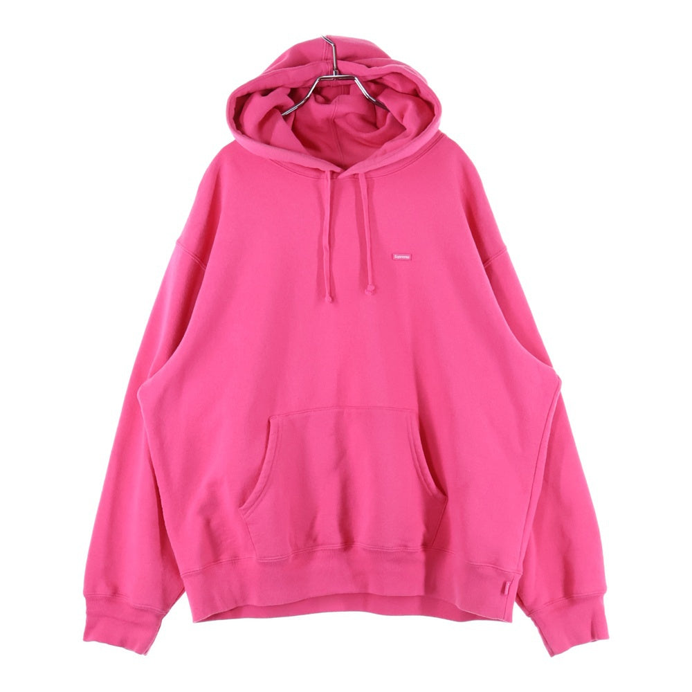 SUPREME(シュプリーム) 25AW Small Box Hooded Sweatshirt スモールボックスロゴ プルオーバーパーカー ピンク