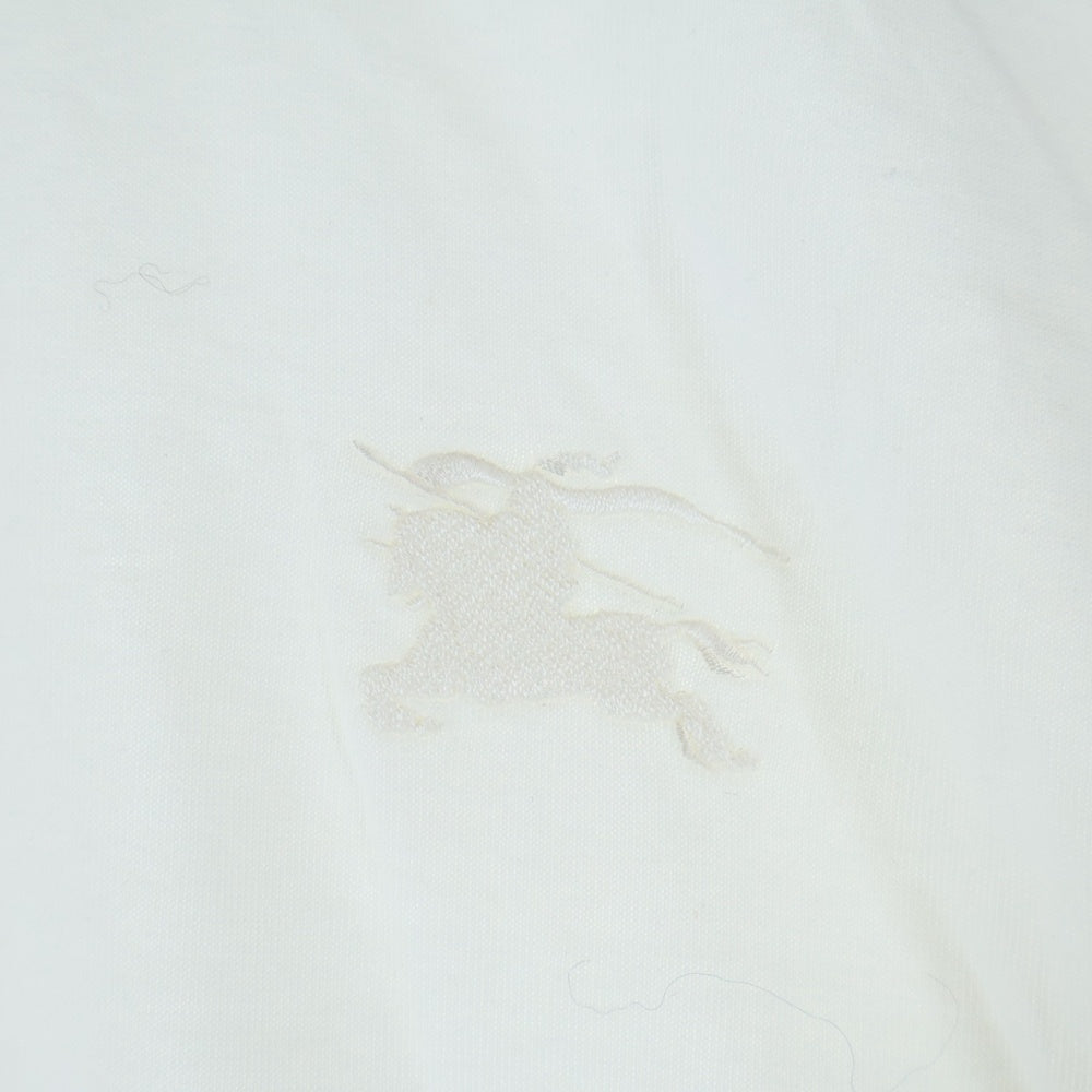 BURBERRY(バーバリー) ロゴ刺繍 フェスティバル クルーネック半袖Tシャツ ホワイト 8109184B8764 レディース