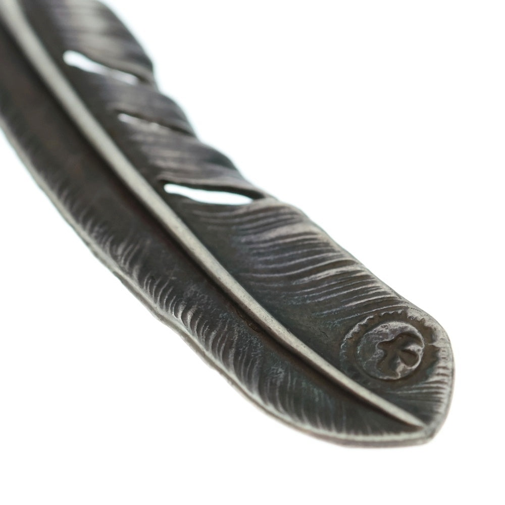 goro's(ゴローズ) 【現行】メタル付き特大フェザー 右向き