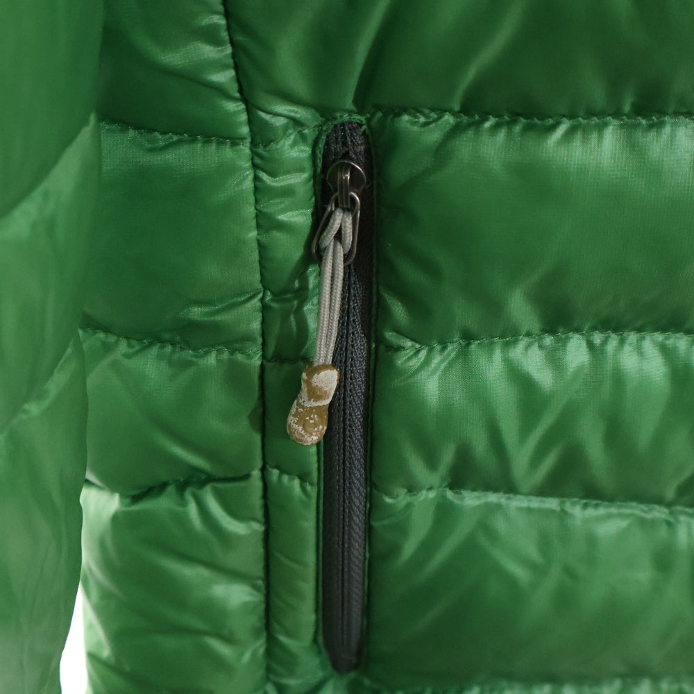 AIGLE(エーグル) ジップアップ ナイロンダウンジャケット グリーン