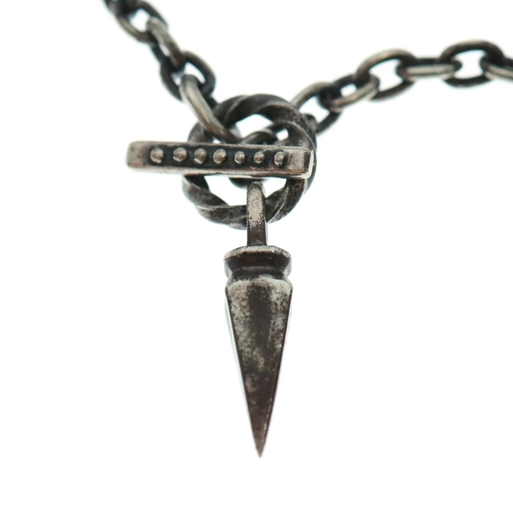 F.A.L(エフエーエル) ニードル テール ネックレスチェーン シルバー