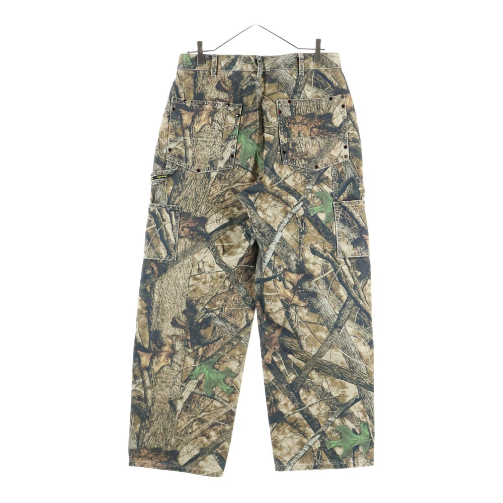 SUPREME(シュプリーム) x B.B. Simon Studded Double Knee Painter Pant リアルツリーカモ スタッズ カーペンターパンツ カーキ