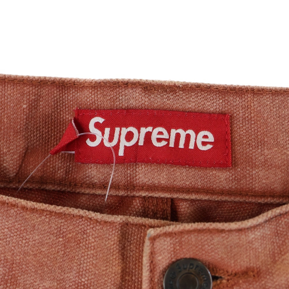 SUPREME(シュプリーム) 24SS Double Knee Painter Pant Rust ダブルニー ペインターパンツ オレンジ