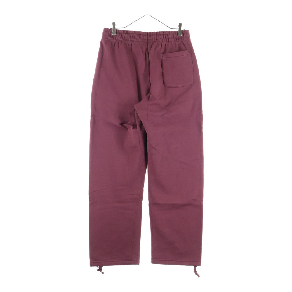 SUPREME(シュプリーム) 24AW Small Box Drawcord Sweatpant スモールボックスロゴ ドローコード スウェットパンツ バーガンディ