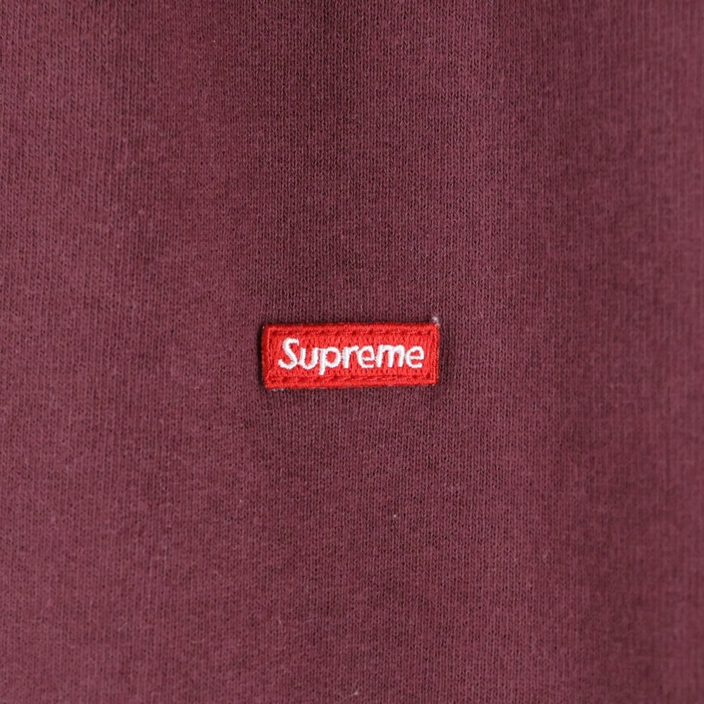 SUPREME(シュプリーム) 24AW Small Box Drawcord Sweatpant スモールボックスロゴ ドローコード スウェットパンツ バーガンディ