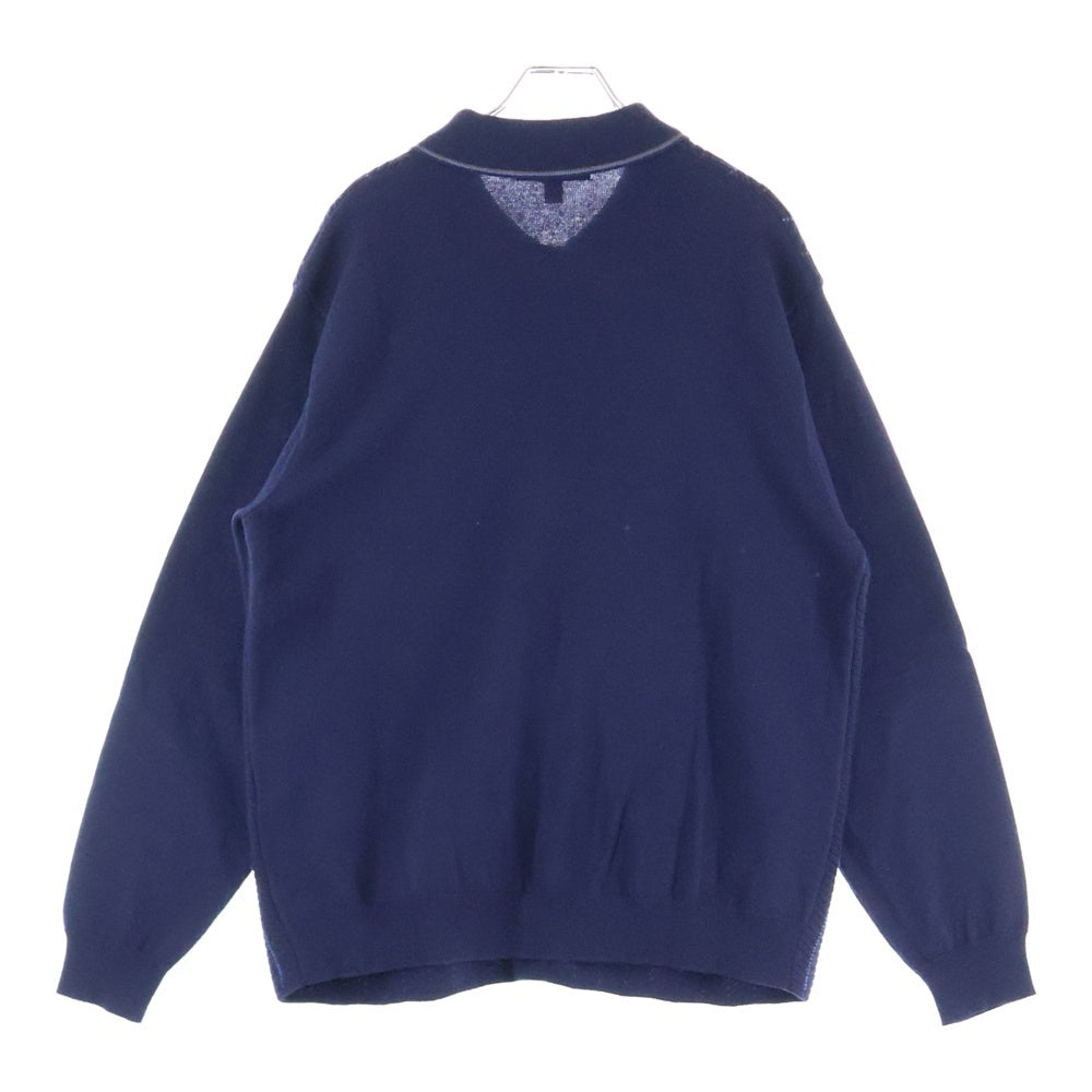 SUPREME(シュプリーム) 25SS Herringbone Cardigan ヘリンボーンカーディガン ネイビー