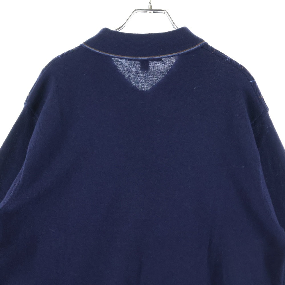 SUPREME(シュプリーム) 25SS Herringbone Cardigan ヘリンボーンカーディガン ネイビー