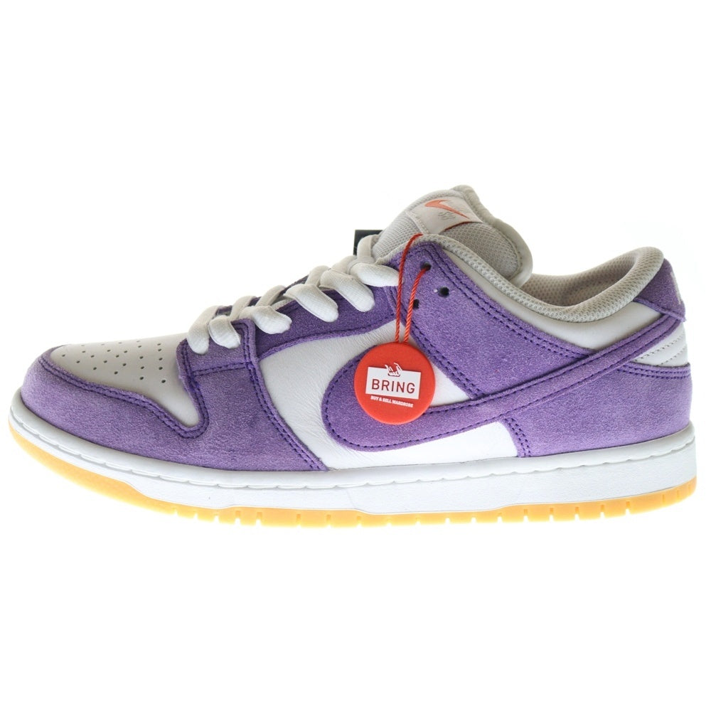 NIKE SB(ナイキエスビー) DUNK LOW PRO ISO ORANGE RABEL ダンク プロ ISO オレンジレーベル ローカットスニーカー ホワイト/パープル US8.5/26.5cm DV5464-500