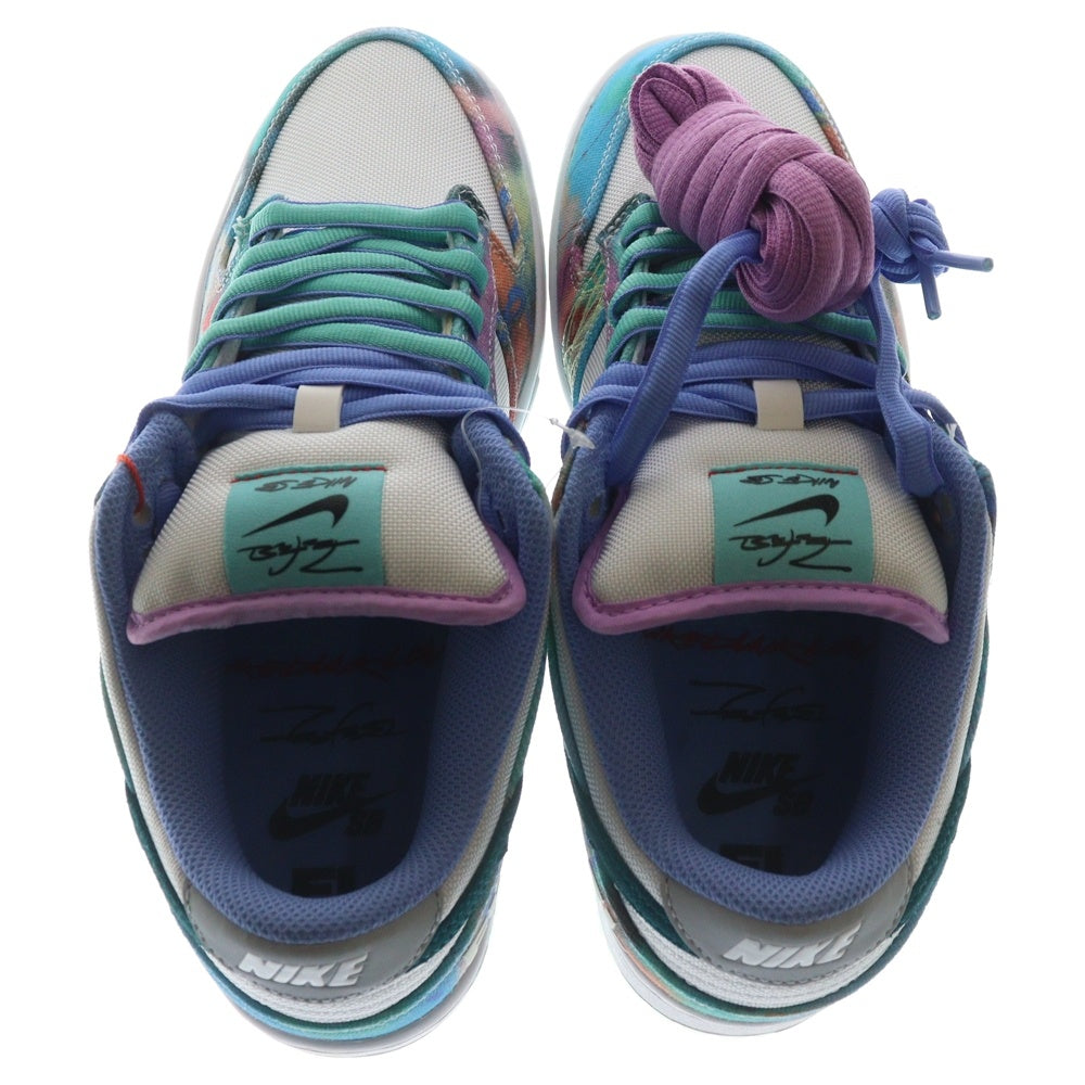 NIKE SB(ナイキエスビー) ×FUTURA LABORATORIES DUNK LOW OG QS HF6061-400 フューチュラ ダンク ローカットスニーカー マルチ US8/26cm QS HF6061-400