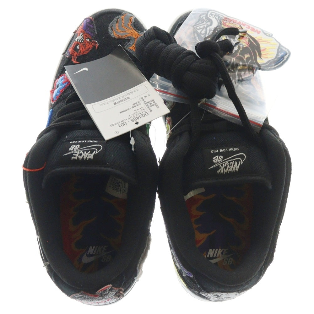 NIKE SB(ナイキエスビー) DUNK LOW PRO QS NECK FACE ダンク プロ ネックフェイス ローカット スニーカー ブラック US8/26cm DQ4488-001