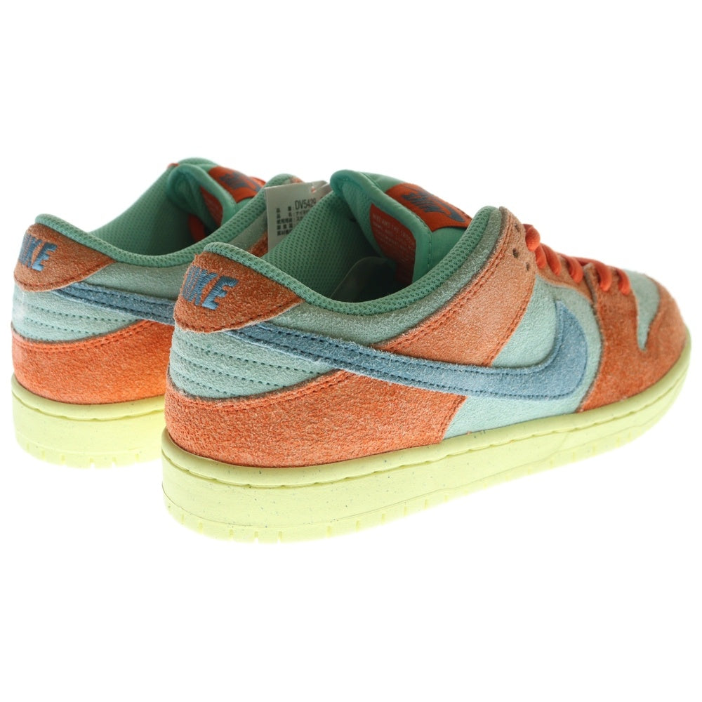 NIKE SB(ナイキエスビー) SB DUNK LOW PRO PRM Orange and Emerald Rise SB ダンク ロー プロ PRM オレンジ アンド エメラルドライズ ローカットスニーカー US8.5/26.5cm DV5429-800