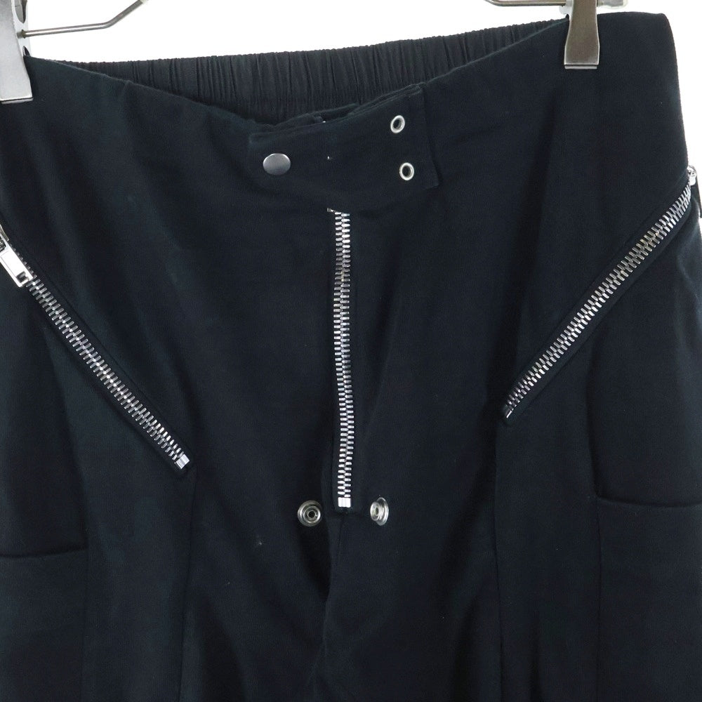 Rick Owens(リックオウエンス) EASY STROBE CARGOS ジップ テーパード カーゴパンツ RU01C4336-BA ブラック