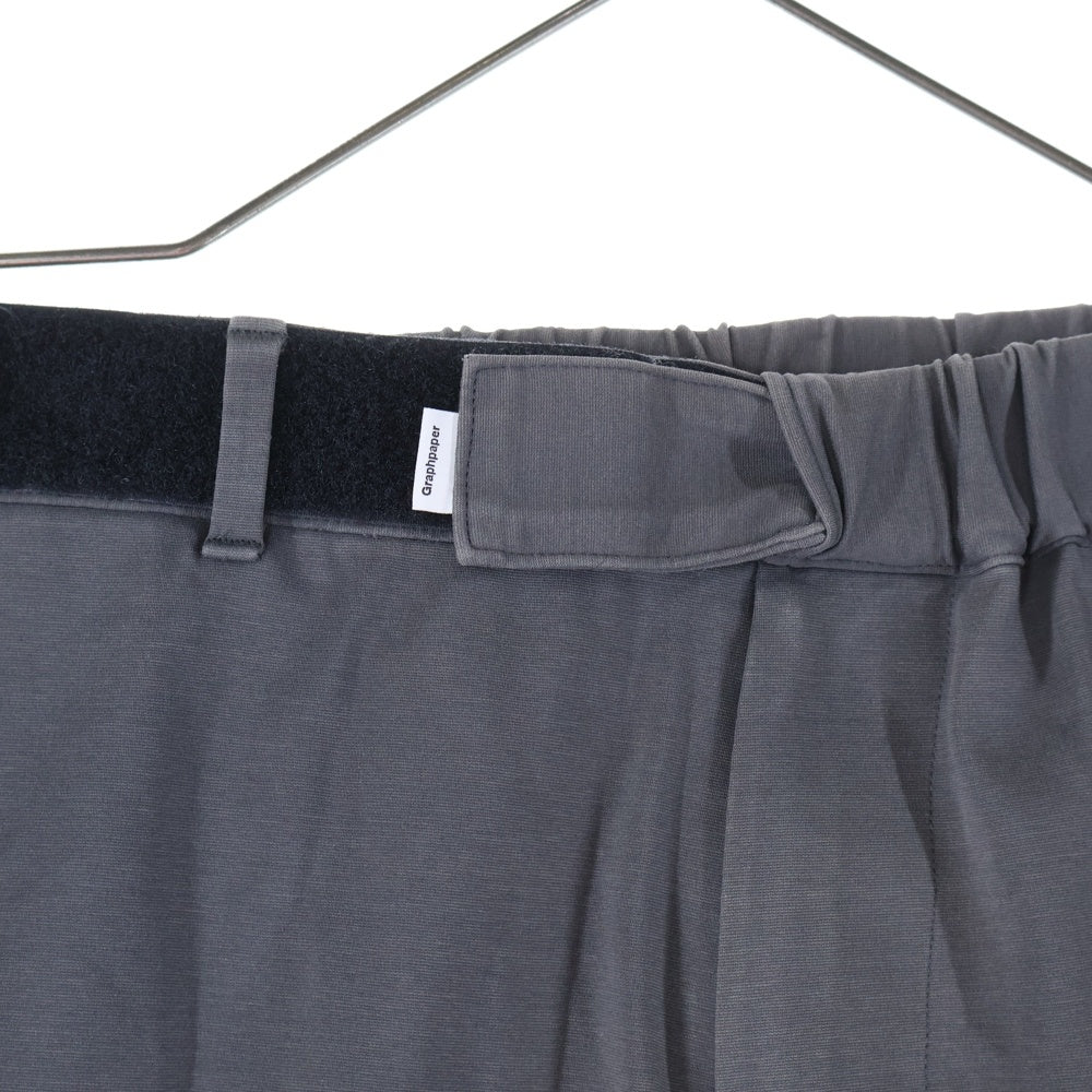 Graphpaper(グラフペーパー) Scale Off Wool Chef Pants シェフパンツ GM221-40152B グレー