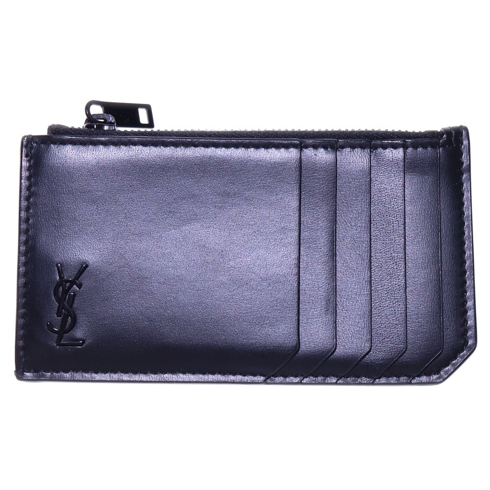 SAINT LAURENT PARIS(サンローランパリ) カサンドラロゴカードケース ブラック GUE629899