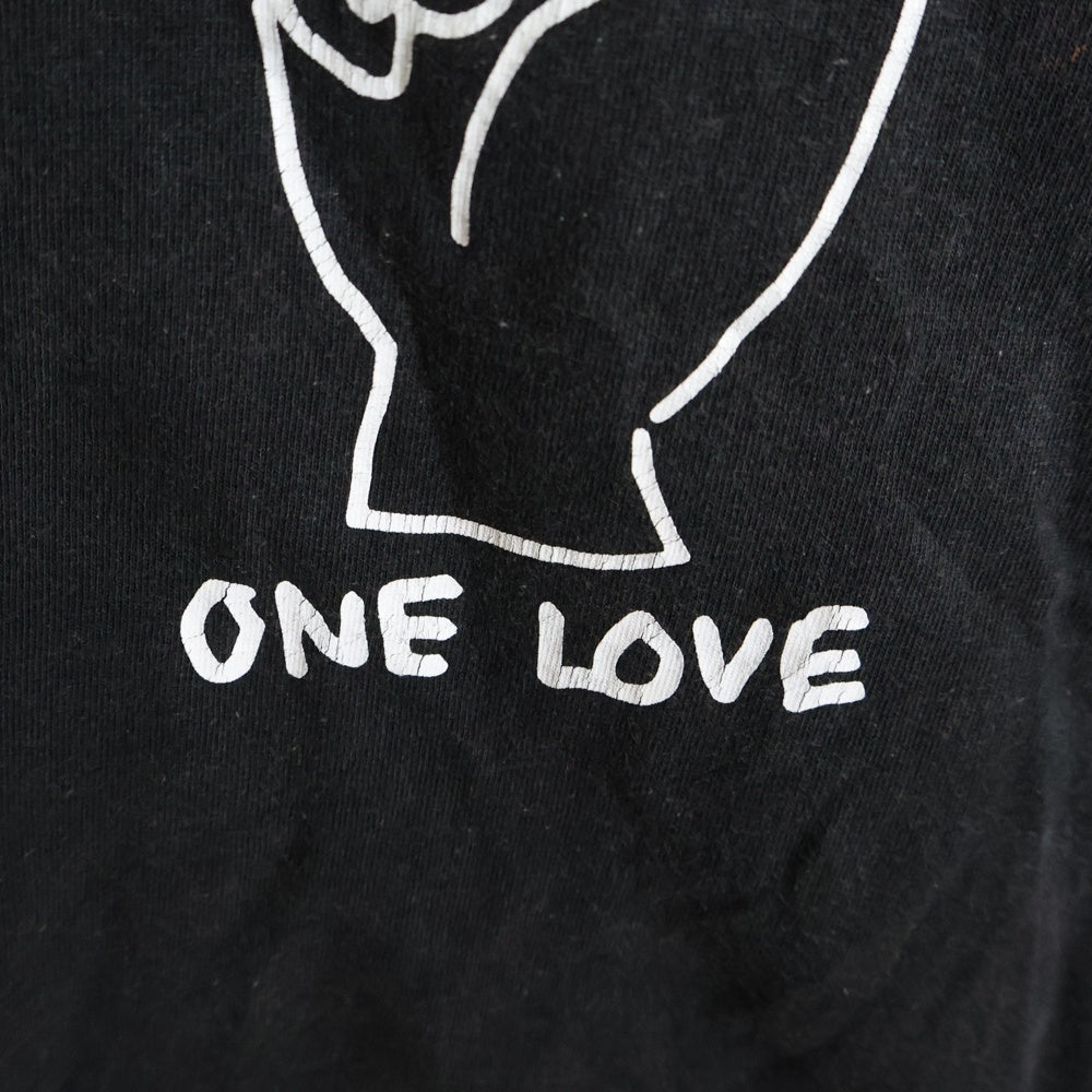 Sacai(サカイ) ×Gonz sacaigonz プリント クルーネック半袖Tシャツ ブラック 24-0820S