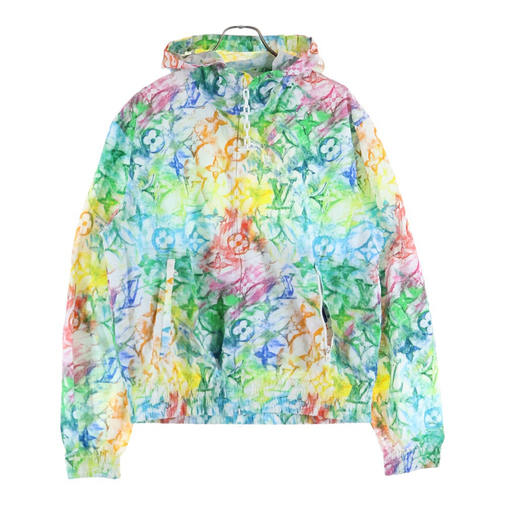 LOUIS VUITTON(ルイヴィトン) ヴァージルアブロー パステルモノグラム ウィンドブレーカー ジップアップ フーディブルゾン RM211M ZMM HKB04W マルチ
