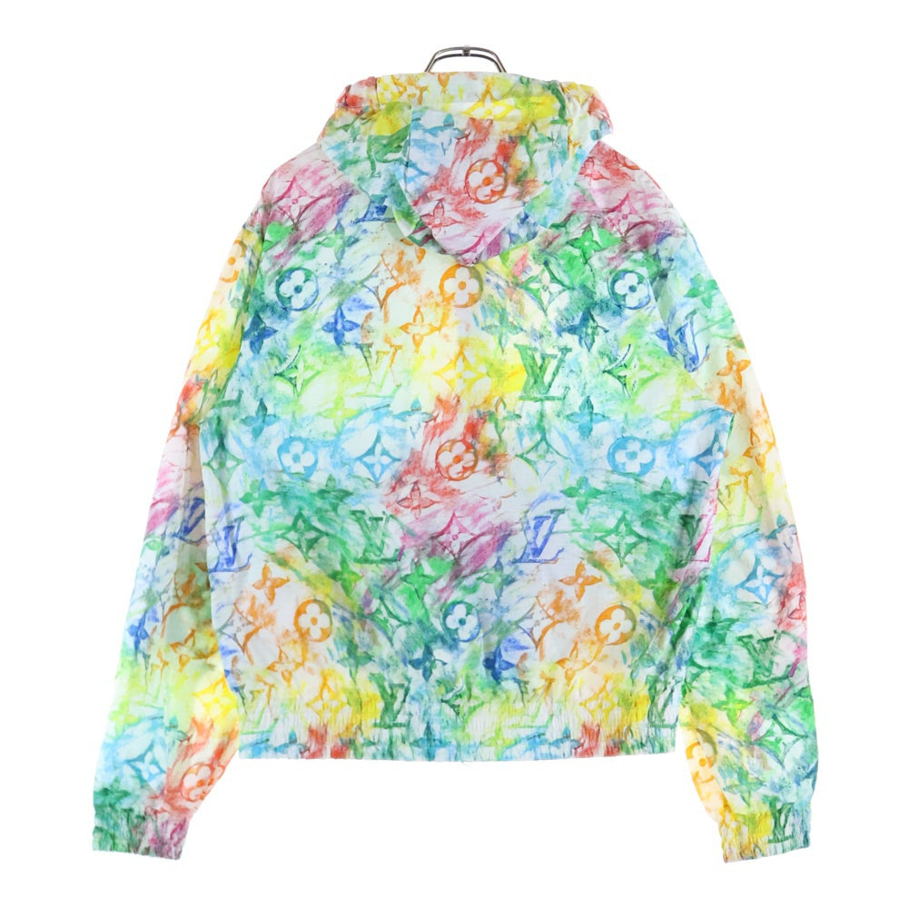 LOUIS VUITTON(ルイヴィトン) ヴァージルアブロー パステルモノグラム ウィンドブレーカー ジップアップ フーディブルゾン RM211M ZMM HKB04W マルチ