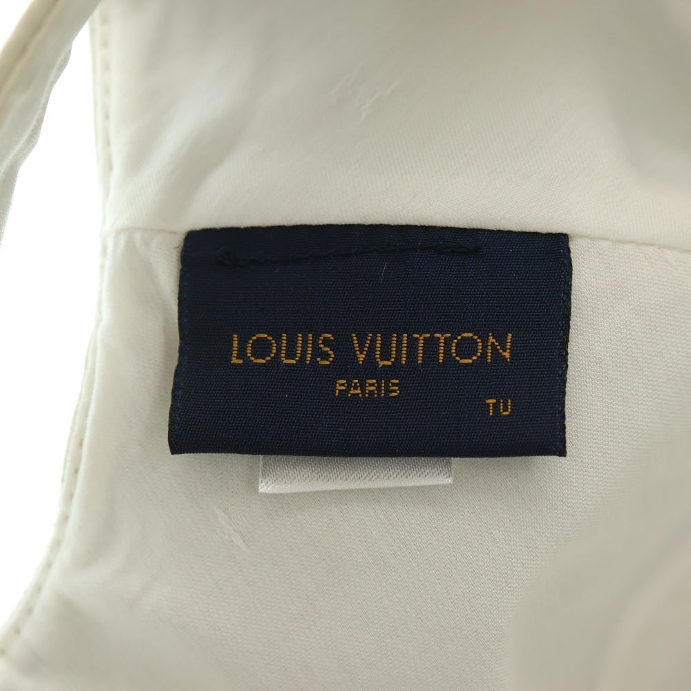 LOUIS VUITTON(ルイヴィトン) キャスケット アンプラント モノグラムレザー キャップ 帽子 ホワイト