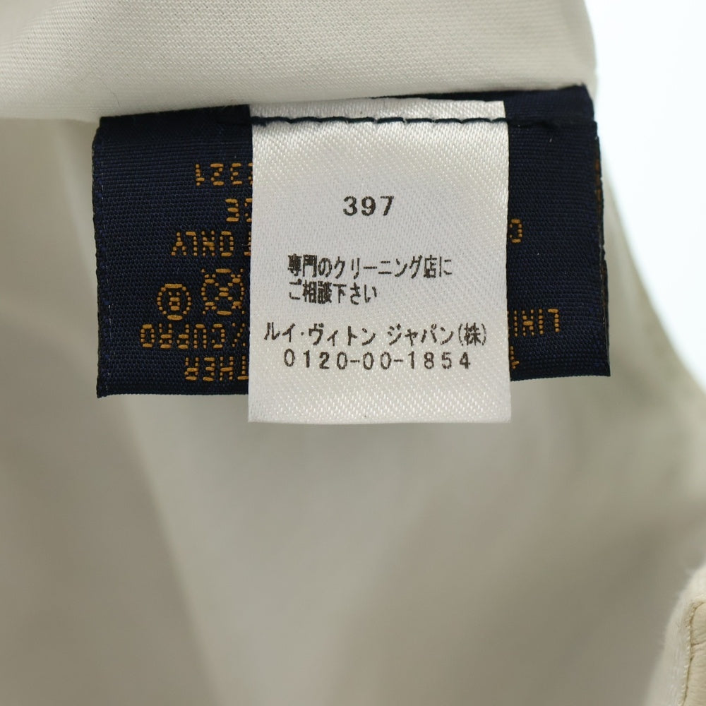 LOUIS VUITTON(ルイヴィトン) キャスケット アンプラント モノグラムレザー キャップ 帽子 ホワイト