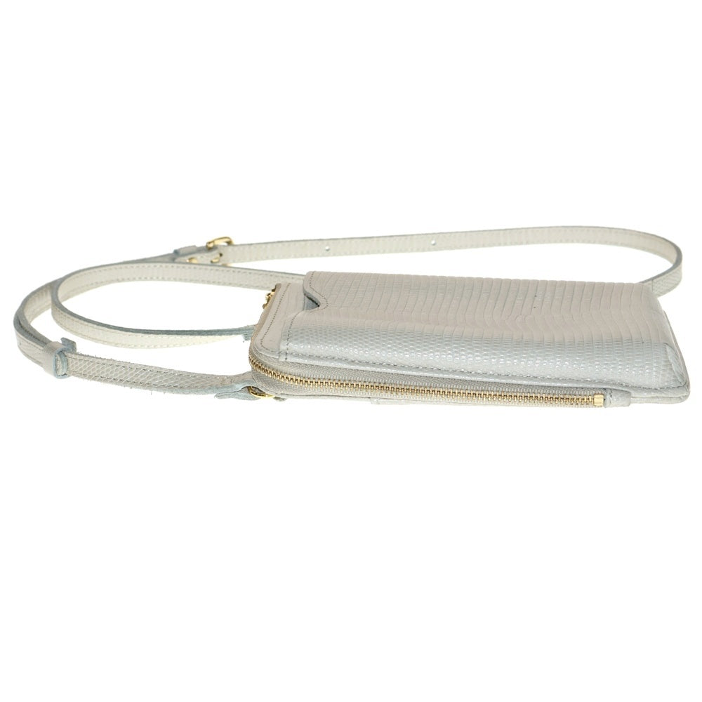 NO BRAND(ノーブランド) VIOLADORO スマホ ショルダーバック アイボリー