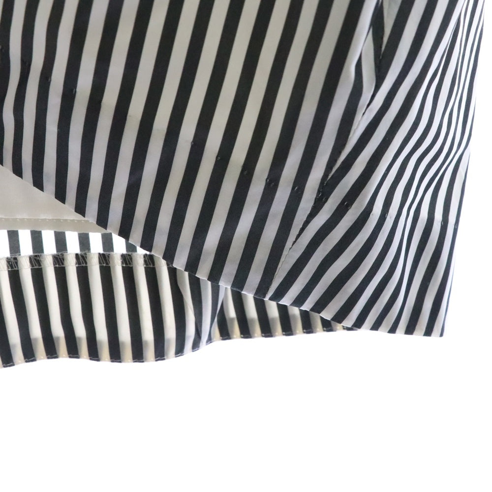 SHIPS(シップス) ボーダー スカート レディース ホワイト/ブラック