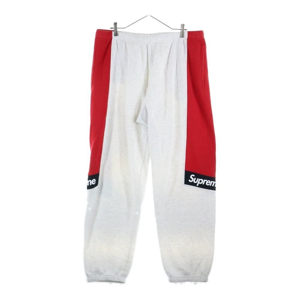 SUPREME(シュプリーム) 20SS Color Brocked Sweatpants カラー ブロックド スウェットパンツ グレー